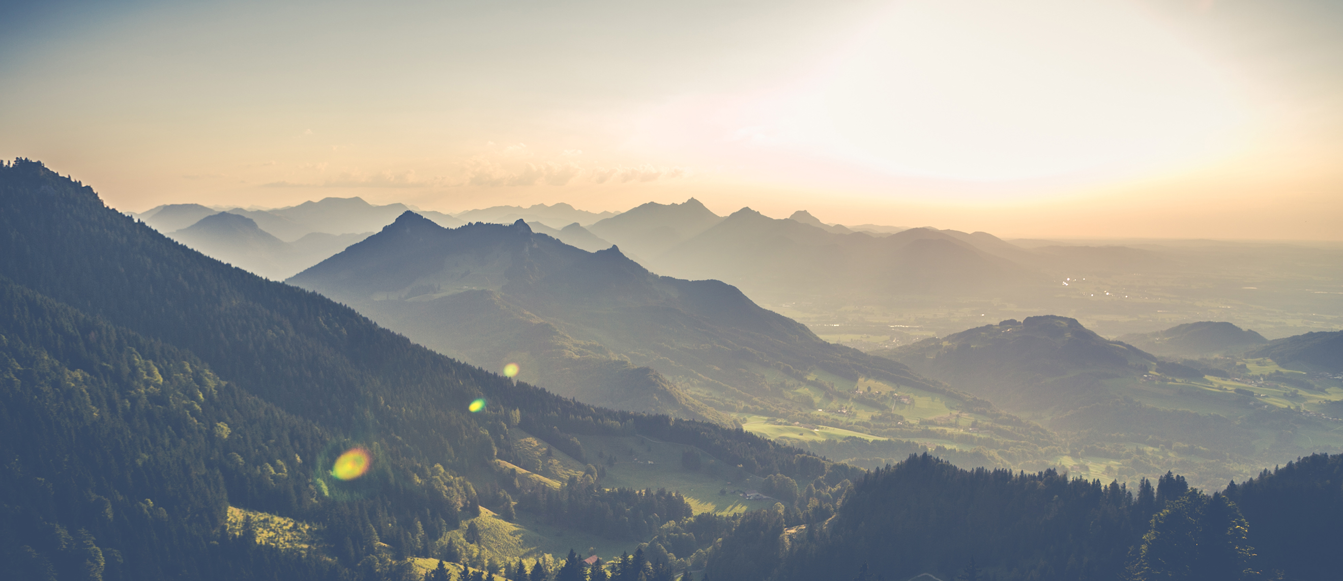 Berglandschaft rund um den Samerberg